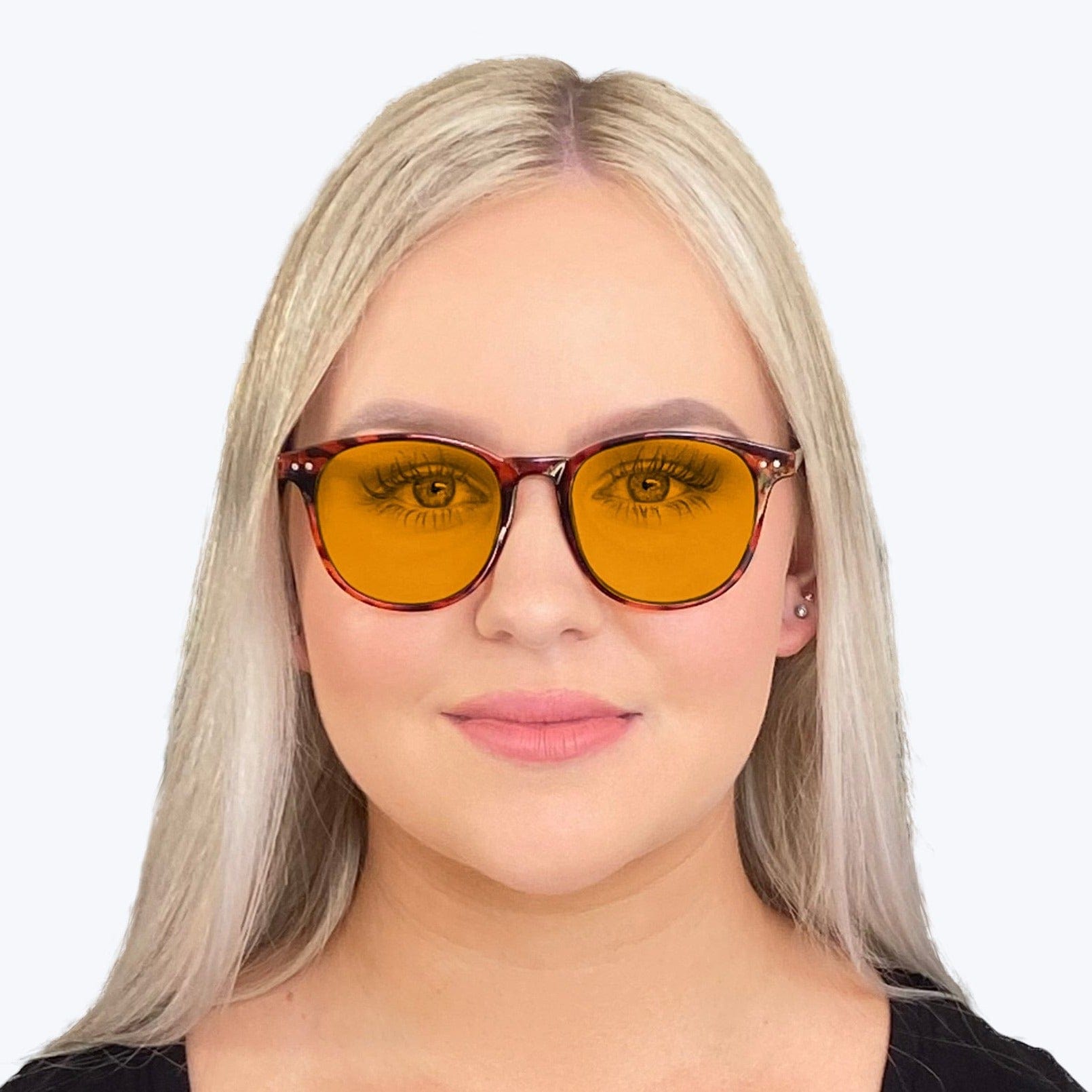 Lunettes de Blocage de Lumière Bleue SunDown Billie - Tortue